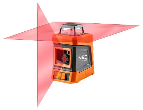 75-102 LASER PŁASZCZYZNOWY 15 M, 360° W POZIOMIE, Z ETUI I STATYWEM 1.5 M NEO TOOLS 75-102 LASER PŁASZCZYZNOWY 15 M, 360° W POZIOMIE, Z ETUI I STATYWEM 1.5 M NEO TOOLS