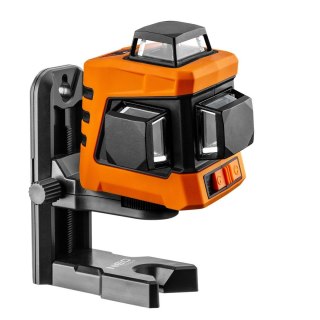 75-103 LASER PŁASZCZYZNOWY 15 M 3D, CZERWONY, 360° W TRZECH PŁASZCZYZNACH, Z ETUI I UCHWYTEM MAGNETYCZNYM NEO TOOLS