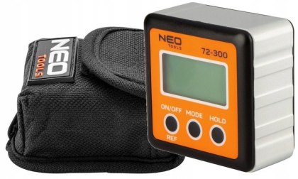 CYFROWY MIERNIK KĄTA kątomierz elektroniczny do kątów z poziemnicą NEO TOOLS 72-300