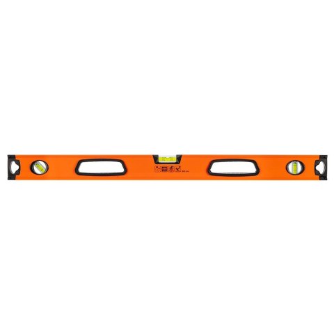 NEO TOOLS 71-113 POZIOMNICA ALUMINIOWA Z UCHWYTEM, 3 LIBELLE, MAGNES, FREZOWANE POWIERZCHNIE MIERNICZE, 80 CM