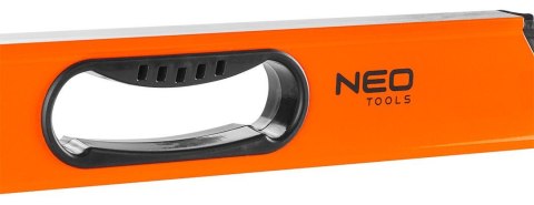NEO TOOLS 71-113 POZIOMNICA ALUMINIOWA Z UCHWYTEM, 3 LIBELLE, MAGNES, FREZOWANE POWIERZCHNIE MIERNICZE, 80 CM