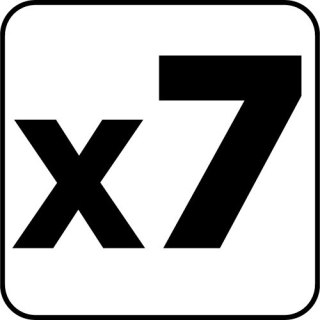 Otwornice do drewna 26 - 63 mm, h 25 mm zęby hartowane, zestaw 7 szt 56T751