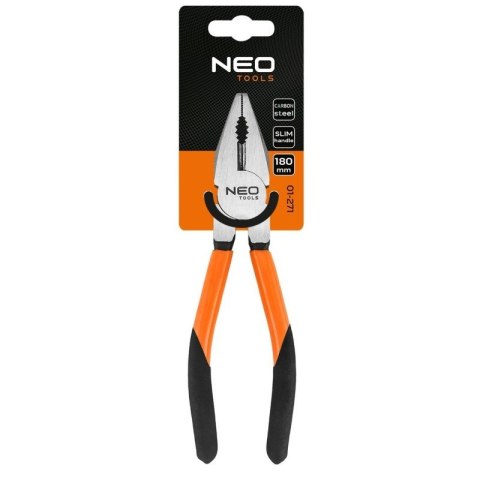 SZCZYPCE UNIWERSALNE 180 mm KOMBINERKI OBCĘGI szczypce 01-271 NEO TOOLS SZCZYPCE UNIWERSALNE 180 mm KOMBINERKI OBCĘGI szczypce 01-271 NEO TOOLS