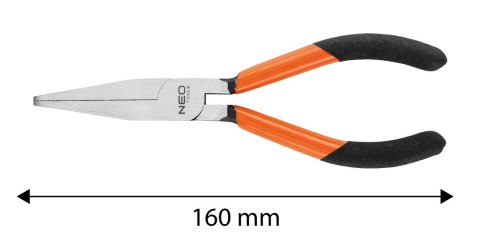 Szczypce płaskie 160 mm 01-279