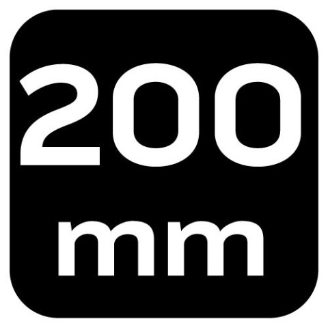 Szczypce wydłużone proste 200 mm 01-274