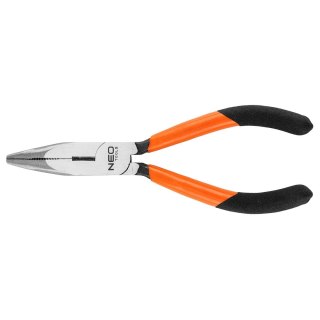Szczypce wydłużone wygięte 160 mm 01-277