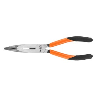 Szczypce wydłużone wygięte 200 mm 01-278