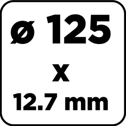 Tarcze szlifierskie 125 x 20/16/12. 7 x 16 mm, p60, 2 szt 57T127 Tarcze szlifierskie 125 x 20/16/12. 7 x 16 mm, p60, 2 szt 57T127