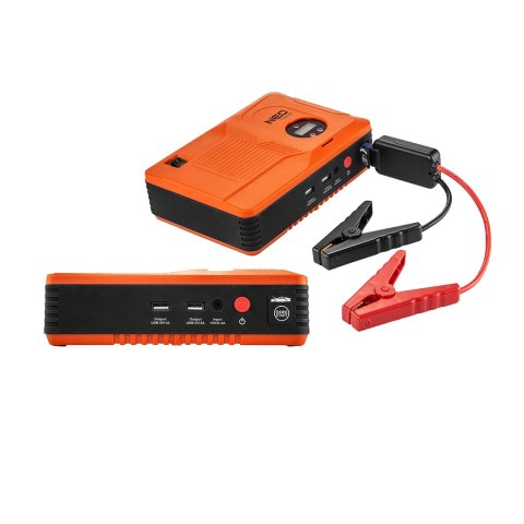 URZĄDZENIE ROZRUCHOWE NEO 11-997 "JUMPASTARTER", POWER BANK - 14AH, KOMPRESOR 3.5BAR, LATARKA URZĄDZENIE ROZRUCHOWE NEO 11-997 "JUMPASTARTER", POWER BANK - 14AH, KOMPRESOR 3.5BAR, LATARKA