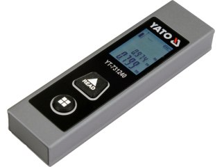 DALMIERZ LASEROWY CYFROWY MIERNIK ODLEGŁOŚCI KIESZONKOWY 30 m YATO YT-731240