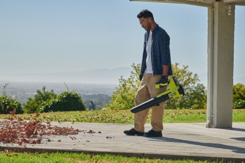 Dmuchawa Ryobi regulacja mocy ogrodowa RY18BLB-0 AKU 18V