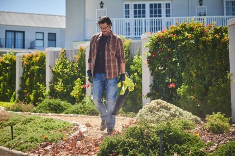 Dmuchawa Ryobi regulacja mocy ogrodowa RY18BLB-0 AKU 18V