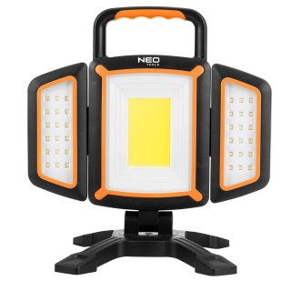 Lampa akumulatorowa robocza warsztatowa do garażu LED 2000lm powerbank NEO TOOLS 99-125