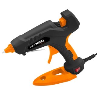 PISTOLET DO KLEJENIA KLEJU NA GORĄCO UNIWERSALNY KLEJOWY MOCNY 100 W 11 mm NEO TOOLS