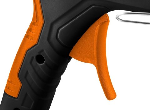 PISTOLET DO KLEJENIA KLEJU NA GORĄCO UNIWERSALNY KLEJOWY MOCNY 100 W 11 mm NEO TOOLS