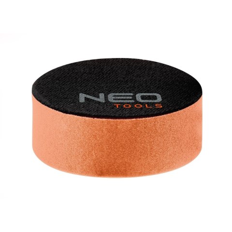 Pad polerski 80 x 25 mm gąbka średnia mocowanie na rzep do polerek rotacyjnych i mimośrodowo-rotacyjnych NEO TOOLS 08-975