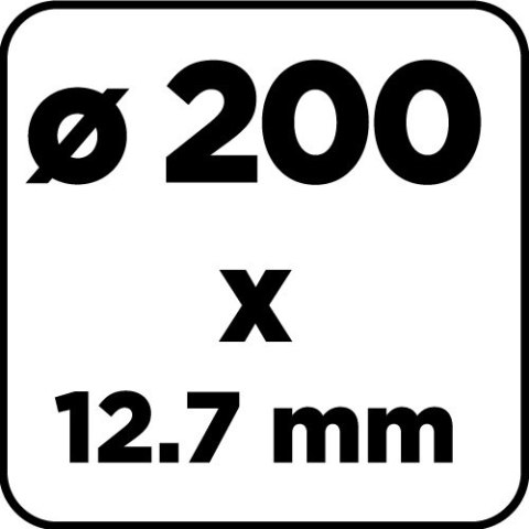 Tarcze szlifierskie 200 x 20/16/12. 7 x 20 mm, p60, 2 szt 57T128 Tarcze szlifierskie 200 x 20/16/12. 7 x 20 mm, p60, 2 szt 57T128