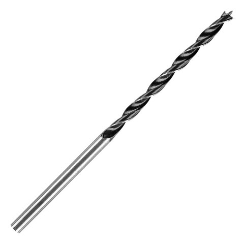 Zestaw wierteł do drewna, przedłużanych: 4, 5, 6, 7, 8, 10, 12 mm x 300 mm, 7 sztuk 54T573 Zestaw wierteł do drewna, przedłużanych: 4, 5, 6, 7, 8, 10, 12 mm x 300 mm, 7 sztuk 54T573