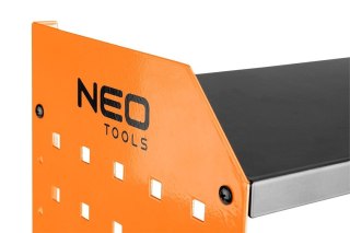 PÓŁKA NA ELEKTRONARZĘDZIA AKUMULATOROWE z malowanej proszkowo blachy stalowej 84-199 NEO TOOLS