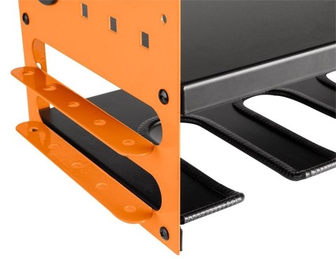 PÓŁKA NA ELEKTRONARZĘDZIA AKUMULATOROWE z malowanej proszkowo blachy stalowej 84-199 NEO TOOLS