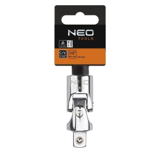Przegub uniwersalny z wytrzymałej stali chromowo-wanadowej 1/2" 08-551 NEO TOOLS