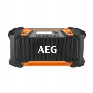 RADIO WARSZTATOWE BUDOWLANE GŁOŚNIK BLUETOOTH NA BATERIE BEZPRZEWODOW Y18V BRSP18-0 AEG