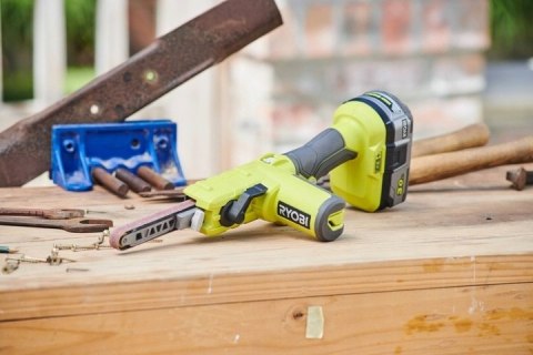 RYOBI AKUMULATOROWA PALCOWA SZLIFIERKA TAŚMOWA PILNIK TAŚMOWY R18PF-0 ONE+