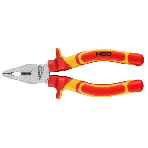 Szczypce uniwersalne 160 mm 1000v crv polerowane ręczne izolowane NEO TOOLS 01-220