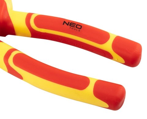 Szczypce uniwersalne 160 mm 1000v crv polerowane ręczne izolowane NEO TOOLS 01-220