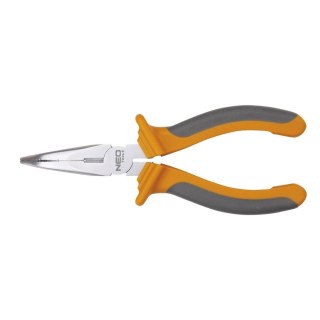 Szczypce wydłużone wygięte 200 mm precyzyjne trwałe do pracy w trudno dostępnych miejscach 01-016 NEO TOOLS