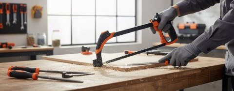 Uchwyt do pił, zestaw 4 ostrza + 1 uchwyt NEO TOOLS 44-651