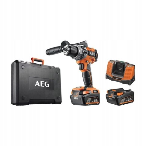 FR18-AV-2BL-402C Zestaw wiertarko-wkrętarka udarowa akumulatorowa 18V 60Nm + radio + akumulatory 2x4Ah AEG