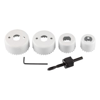Otwornice z adapterem, 32-54 mm, zestaw 6 szt 56T722