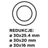 Tarcza do piły pilarki widiowa 185 x 30 mm 36 zębów do drewna MDF 57T218 GRAPHITE