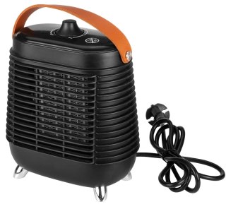 Termowentylator ogrzewacz powietrza mały czarny ceramiczny grzejnik pokojowy 1500w NEO TOOLS 90-157