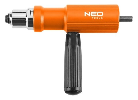 ADAPTER DO NITÓW ZRYWANYCH NA WKRĘTARKĘ 2,4-4,8mm HEX 7mm NEO TOOLS 56-634