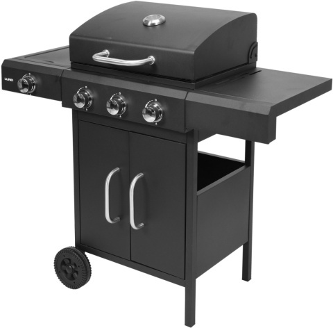 GRILL GAZOWY OGRODOWY 3+1 11,6KW Z TERMOMETREM LUND 99646