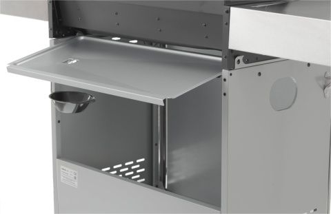 GRILL GAZOWY OGRODOWY ITAMI 4+1 STAL NIERDZEWNA 14,2KW SZYBA YATO YG-20003