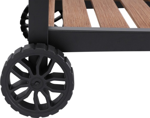 GRILL GAZOWY OGRODOWY NATORI 9 KW 3 PALNIKI 60 X 42 Z POKRYWĄ I PÓŁKAMI YATO YG-20009