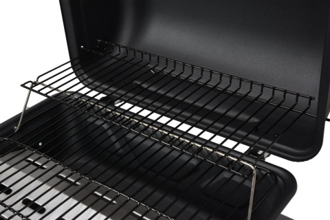 GRILL OGRODOWY GAZOWY BAVEN 2 PALNIKI STALOWE O MOCY 5,5 KW ŻELIWNY RUSZT LUND 99644