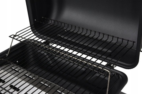 GRILL OGRODOWY GAZOWY BAVEN 2 PALNIKI STALOWE O MOCY 5,5 KW ŻELIWNY RUSZT LUND 99644