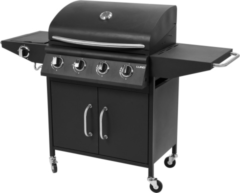 GRILL OGRODOWY GAZOWY LOVON 4+1 16 kW 5 ZAPALNIKÓW LUND 99643