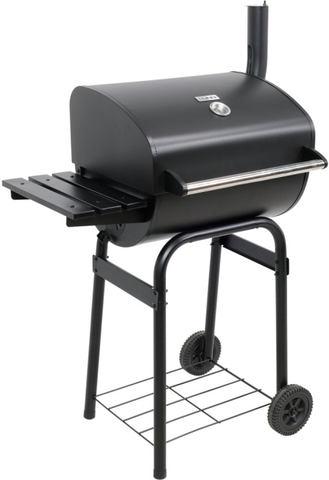 GRILL OGRODOWY WĘGLOWY Z POKRYWĄ, RUSZT 47X34CM LUND 99902