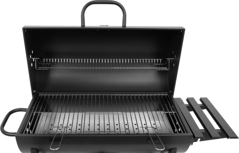 GRILL WĘGLOWY POKRYWA POPIELNIK OGRODOWY DUŻY 71X35CM DUŻY LUND 99900