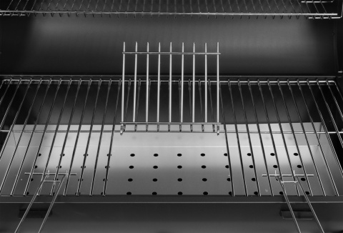 GRILL WĘGLOWY POKRYWA POPIELNIK OGRODOWY DUŻY 71X35CM DUŻY LUND 99900