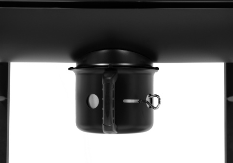 GRILL WĘGLOWY POKRYWA POPIELNIK OGRODOWY DUŻY 71X35CM DUŻY LUND 99900