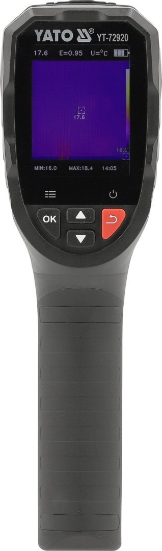 KAMERA TERMOWIZYJNA KOMPAKTOWA LEKKA 96X96 (240X240 IRS) 18HZ YT-72920 YATO