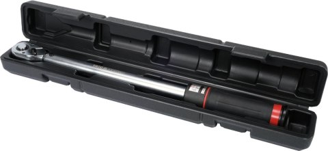 KLUCZ DYNAMOMETRYCZNY 1/2" ZAKRES 10-110 Nm DŁUGOŚĆ 470 mm MECHANIZM 72T YATO YT-07607