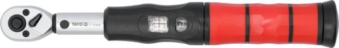 KLUCZ DYNAMOMETRYCZNY 1/4" 2-26 Nm 250 mm CERTYFIKAT YT-07690 YATO