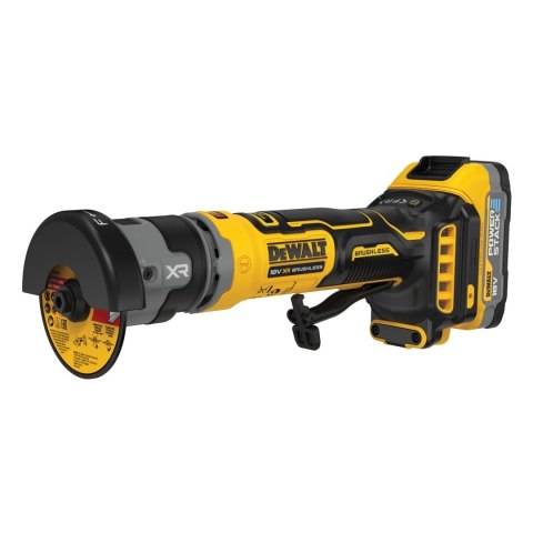 KOMPAKTOWA PRZECINARKA 1x1.7Ah 18V XR BEZSZCZOTKOWY SILNIK DCG430E2T-QW DEWALT